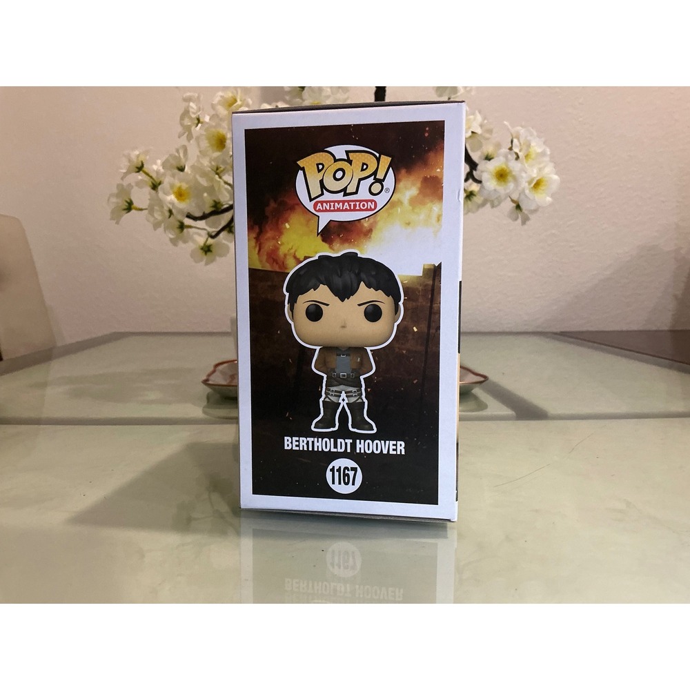 Funko Pop Attack on Titan Bertholdt Hoover 1167 Vinyl Figure Anime Collectible - Picture 3 of 4